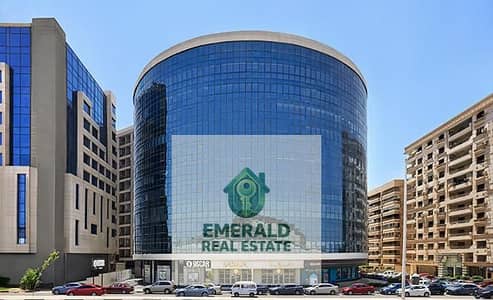 For rent, a licensed office headquarters with air conditioning in the finest administrative building for companies, Rihana Plaza Administrative, Zahraa Al-Maadi main