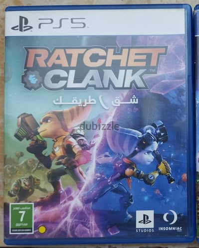 اسطوانات بحاله جيده  ratchet and woulds