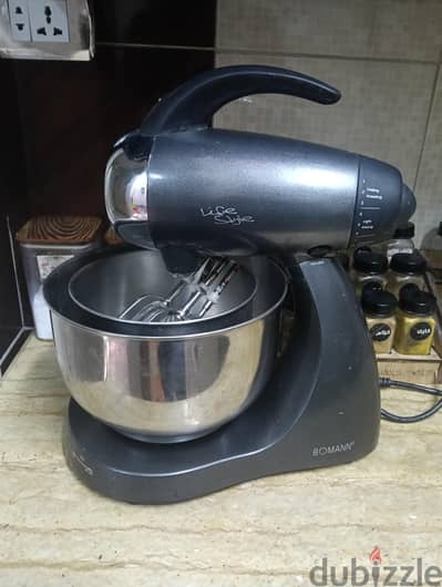 مضرب البيض والعجان الكهربائي (Bomann