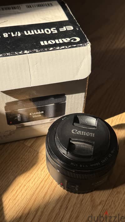 Canon 50mm f/1.8 lens