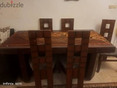 ترابيزة سفره 6 كراسي