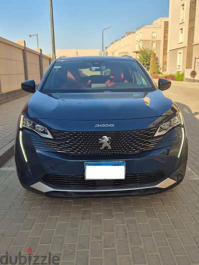 Peugeot 3008 2021 GT Line with Red Interior
