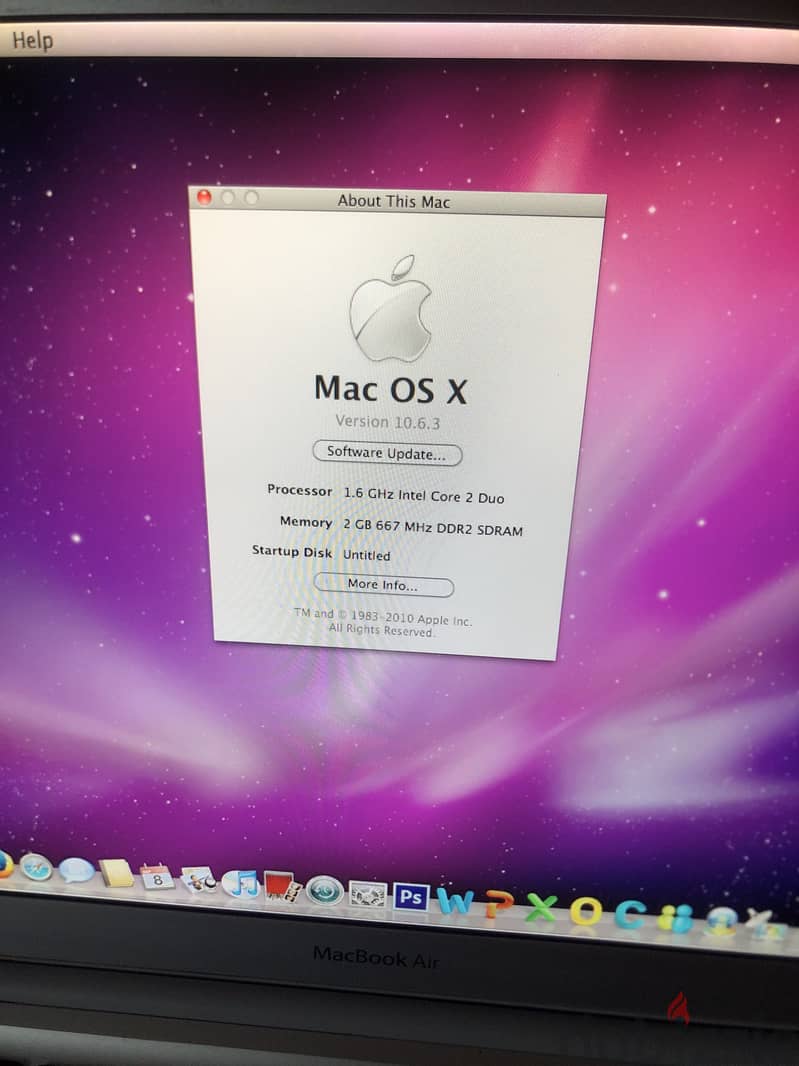 MacBook Air 2008 Excellent condition 8