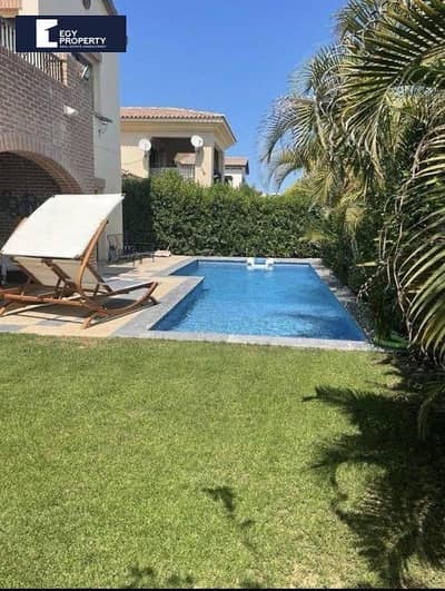 فيلا ستاند الون للبيع في مراسي الساحل الشمالي بحمام سباحة خاص وتشطيب سوبر لوكس ومفروشة بالكامل وجاهزة للاستلام