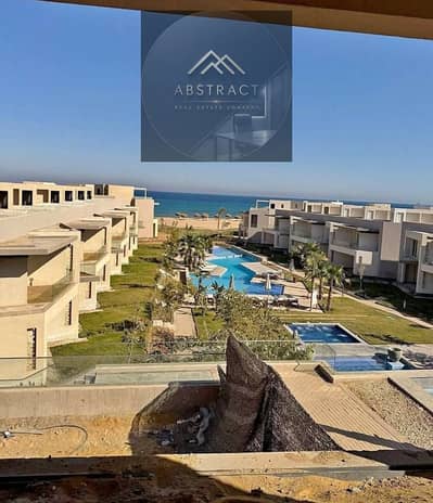 For sale: First row penthouse, immediate delivery, fully finished in Sokhna, down payment (1,900,000). The most luxurious and distinguished Boho villa