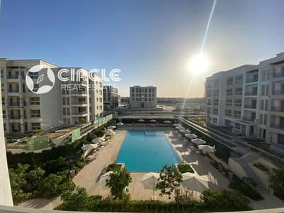First Use 186m Apartment For Rent Directly on Pool with Master Bedroom and 4 Bathrooms in Blue Views Mivida Emaar Egypt 5th Settlement New Cairo