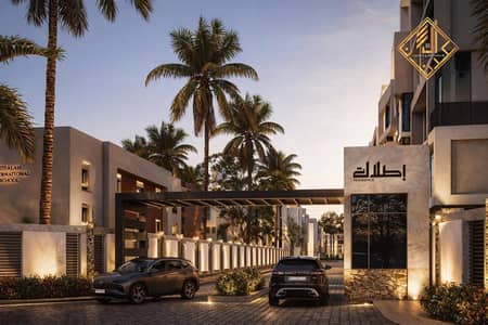 105m² apartment for sale in New October, on Al-Wahat Road.