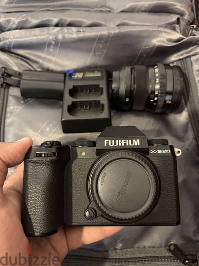 Fujifilm xs 20 + lens XF 23mm f2.0