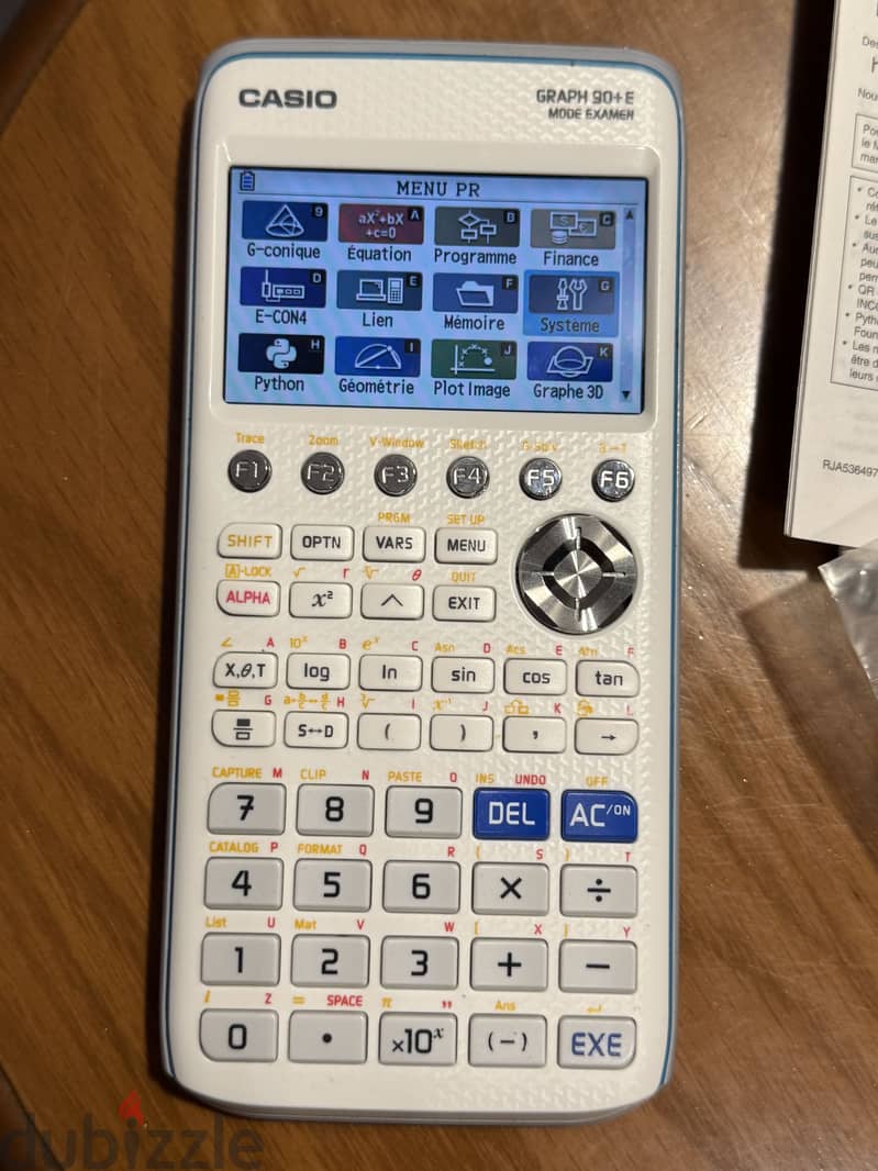 Casio Graph 90+ E Graphing Calculator (Exam Mode) —well Used 1