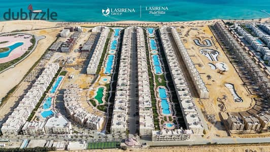 لاسيرينا بالم بيتش السخنة - 160م 3 غرف - استلام 6 شهور - خصم 20% وقسط 6 سنين