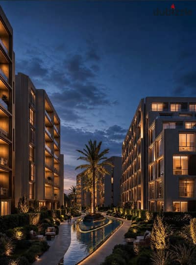 Apartment for sale in The Novelist - in front of Up Town Cairo in Mokattam