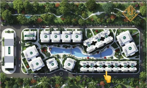 Apartment for sale in a prime location in Al-Thawra Al-Khadra (Green Revolution area), available via a 6-year interest-free installment plan.