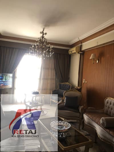 Apartment for sale in District 9, Nasr City, directly overlooking Shinzo Abe Street.