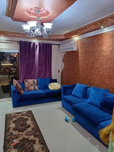 Fully Furnished 200 SQM Apartment for Rent in Faisal Street, 3 Bedrooms, 2 Bathrooms, Spacious Reception, Modern Furniture, American Kitchen, Front Balcony Overlooking a 40M Wide Street, Natural Gas and Excellent Location