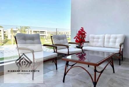 لمحبي الاستثمار في العين السخنه شاليه 3غرف صف اول علي البحر متشطب VIP بالتكيفات والمطبخ بالتقسيط علي 10 سنين بجوار فندق موفنبيك