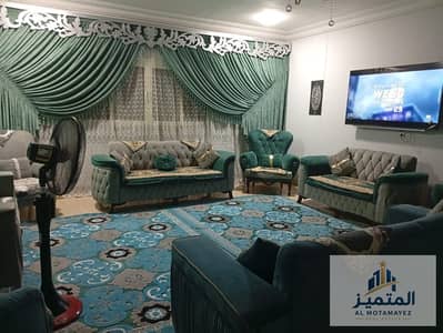 Apartment for sale in Obour City, First District, Sixth Locality, next to Al-Sayedah Khadija Mosque, near El-Sadat Main Axis, Kamal Hassan Ali Street.