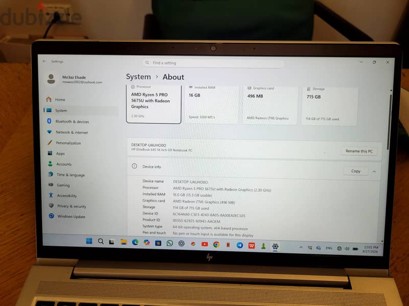 HP EliteBook 645 G9 1