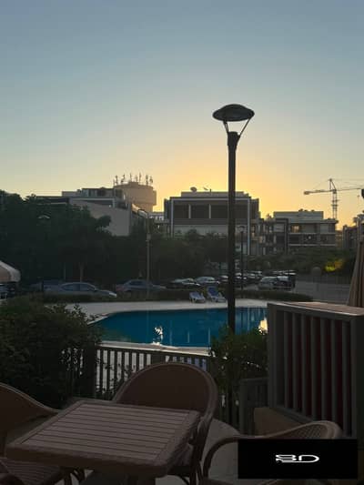 Furnished Ground Floor Apartment with Private Garden for Rent – Fully Air-Conditioned in Midtown Compound