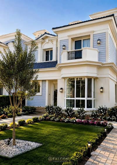 Corner i villa , Ready to Move, VIP Finished, in Mountain View Fifth Settlement, near Hyde Park, Palm Hills, Mivida & La Vista