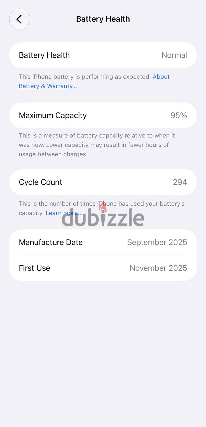 iPhone 17 Pro Max 256 E-SIM — 95% 6