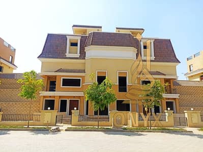 اس فيلا للبيع 290م لقطة بأقل من سعر السوق بلوكيشن مميز ريسيل استلام فوري في سراي بالمستقبل سيتي - Sarai in Mostakbal City