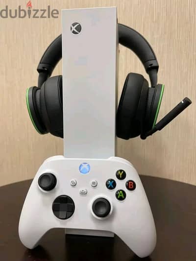 xbox series s with headset اكس بوكس