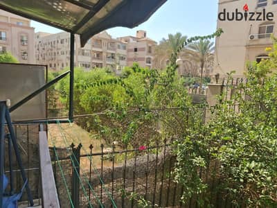 شقة للايجار ارضي مرتفع بحديقة في غرب اربيلا