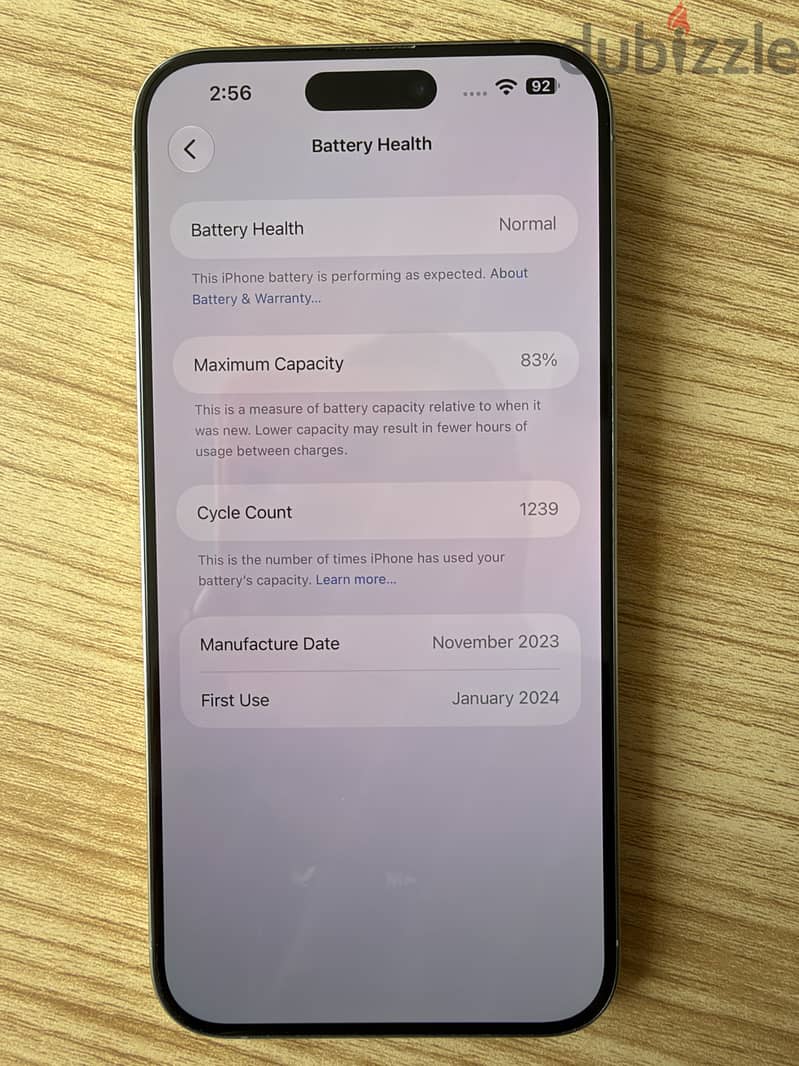 iPhone 15 Pro Max 256GB 9