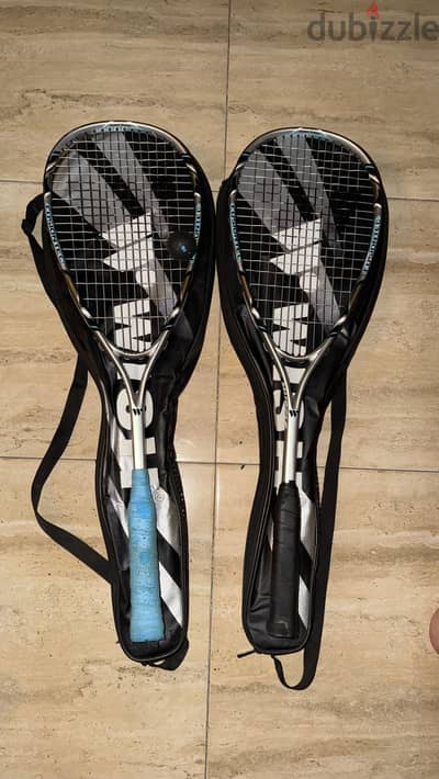 Squash rackets