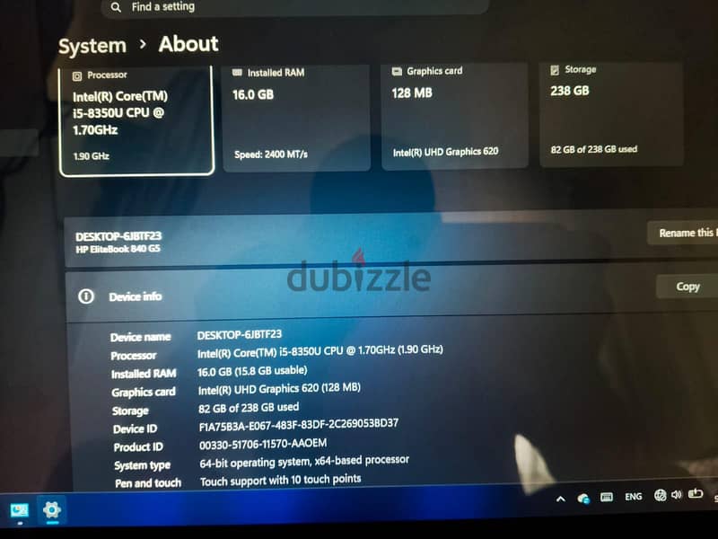 HP EliteBook 840 G5 3
