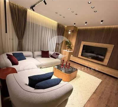 شقة 3 غرف في مونتن فيو متشطبة بالكامل واستلام فوري وتقسيط على 8 سنين