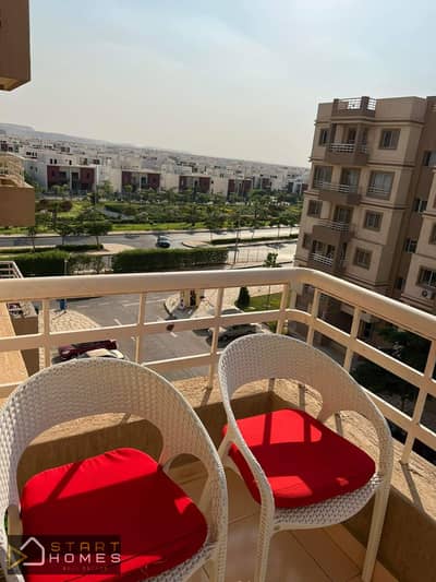 Furnished apartment for rent in Madinaty (B6); equipped with natural gas.