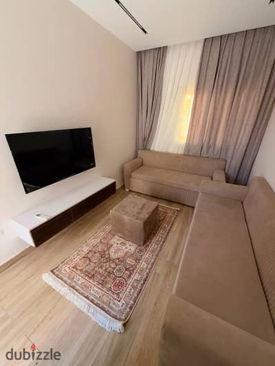 Rooftop for rent furnished in Al-Andalus near Katameya Dunes compound with elevator Rooftop for rent furnished in Al-Andalus near Katameya Dunes compound with elevator