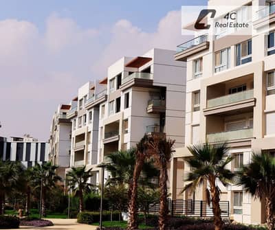 Apartment for sale 198 m ready to move 3 Bdr direct north-facing with double villa and landscape view in Hyde Park Fifth Settlement New Cairo