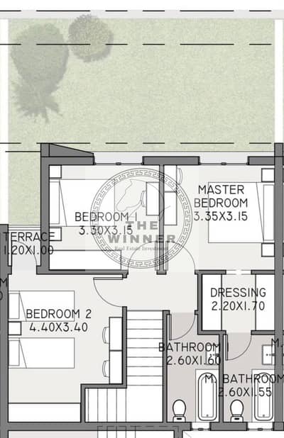 Semi finished duplex with garden for sale in taj city