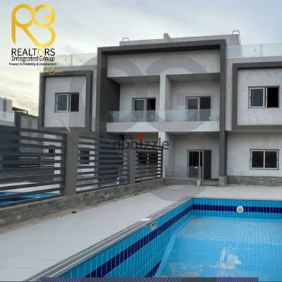 Twin House (540 sqm) for Sale – Al-Khamayel Plateau – Directly next to Al-Khamayel Club
