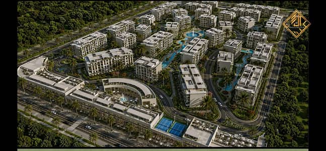 شقة 130م أمام MSA بمقدم 12% وتقسيط 12 سنة
