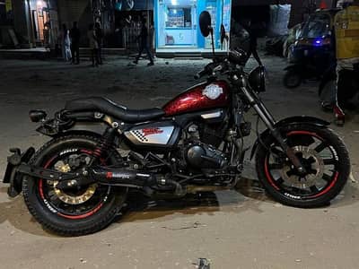 Keeway K Light 202CC  تعديل Harly davidson