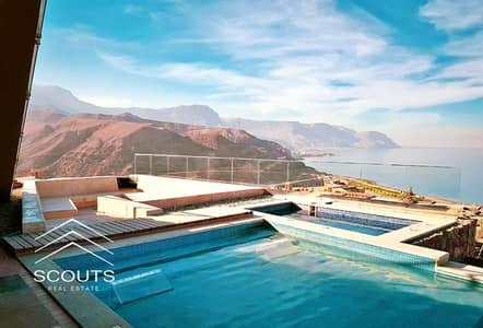 Guaranteed year-round investment in Ain Sokhna Studio for sale panoramic sea views Lowest price available High-end finishing near lavista & marina hil