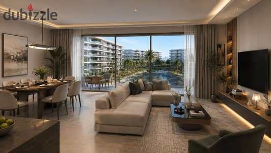 Last ground floor apartment in a garden for immediate delivery in Scenario Capital Compound! With a 10% deposit and installments over 10 years.