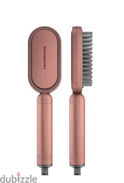 Rush Brush S3 lite Straightening brush Rose gold - جديده متبرشمه
