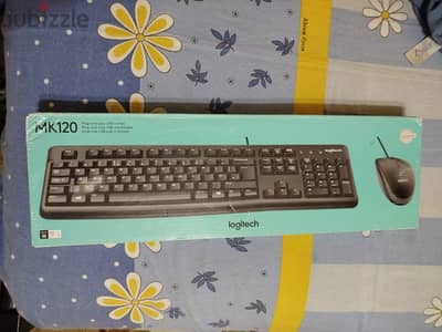 باندل Logitech Mk120 جديدة لم تفتح