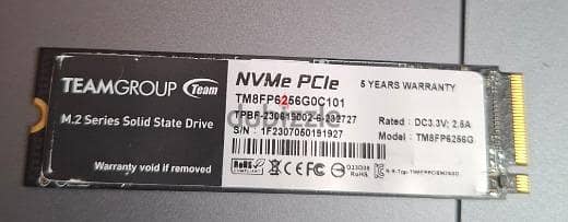 Nvme m. 2 ssd 256 gb