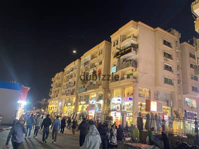محل للبيع 250 متر في قلب ميدان الحصري متأجر لشركة كبري