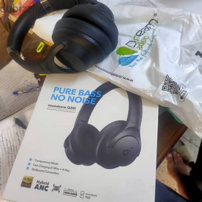 soundcore Q20i جديدة (شحنت مرتين بس )