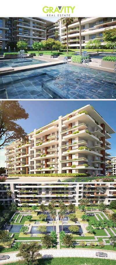Ground-floor apartment with a garden, ready for immediate handover, with a 10-year installment plan in the New Administrative Capital – Apartment for