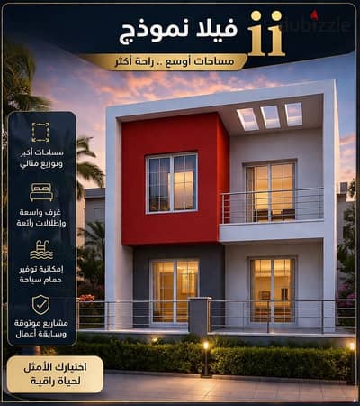 فيلا تاون هاوس نموذج ii مودرن للبيع في مدينتي متشطبة بسعر تجاري