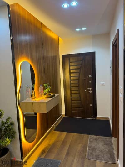 149 sqm Fully Furnished Apartment for Sale in Madinaty B8 | North-Facing | Open Main Street & Suez Road View | Ultra Super Lux