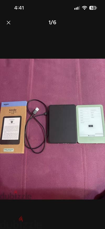 Kindle 11th generation Matcha green 4gb of ram  and 16 gb of storage