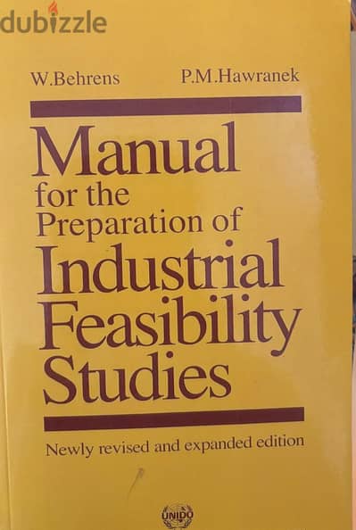 Manual for the Preparation of Industrial Feasibility Book